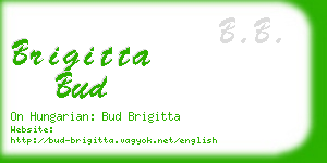 brigitta bud business card